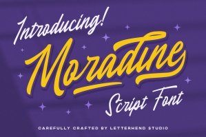 Moradine - Script Font