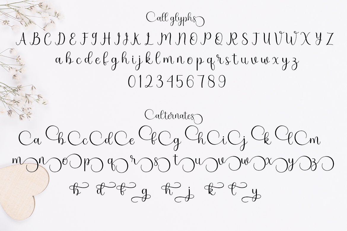 Mulidey Script - Design Cuts