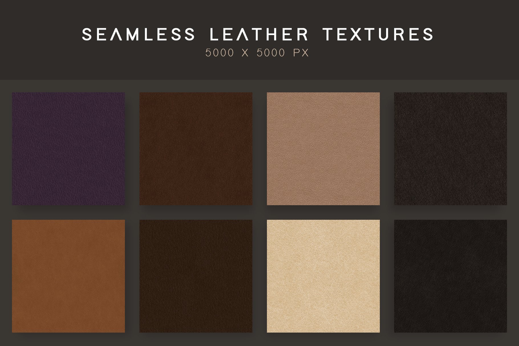 Seamless Leather Textures - Design Cuts