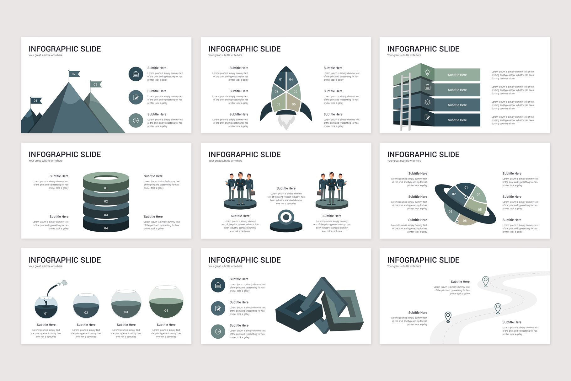 Business Strategy Presentation Template - Design Cuts