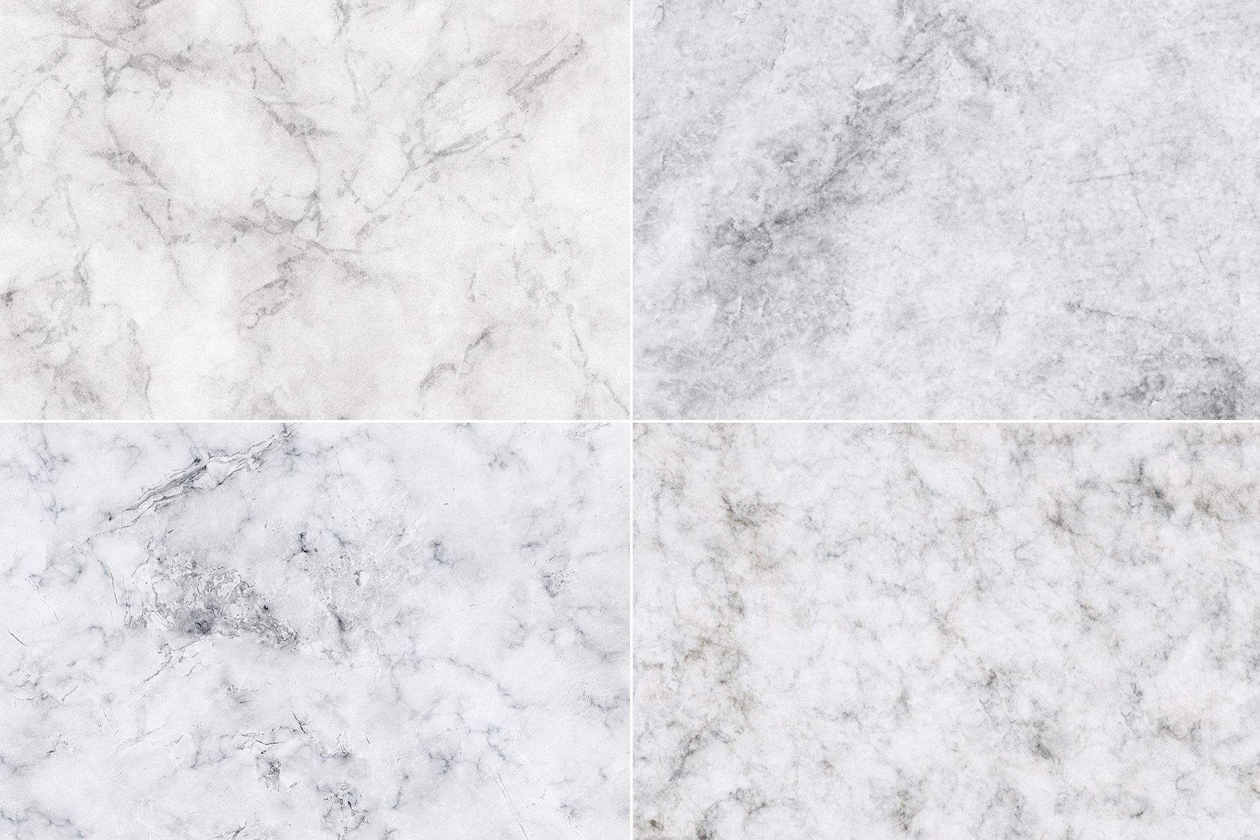 Seamless Light Marble Textures - Design Cuts