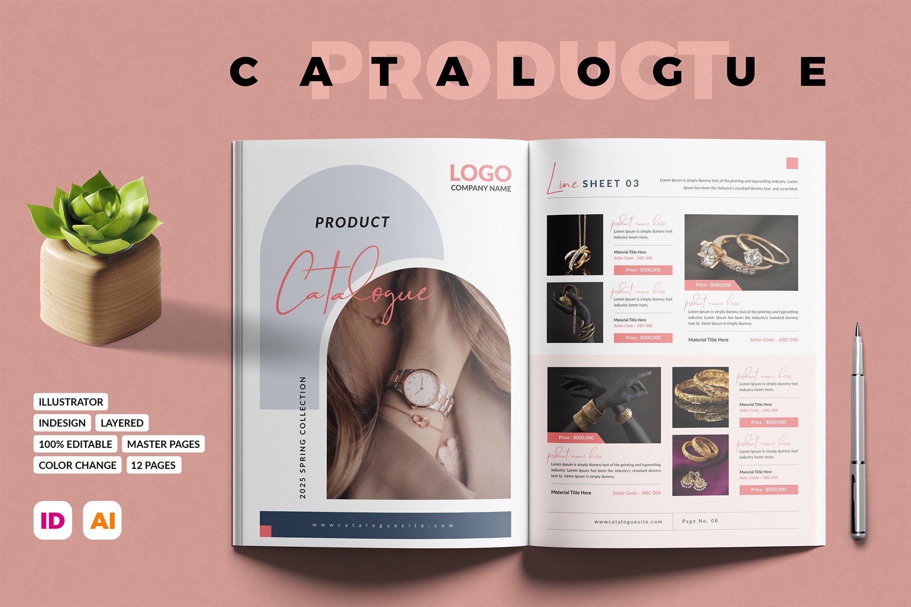 catalog design templates