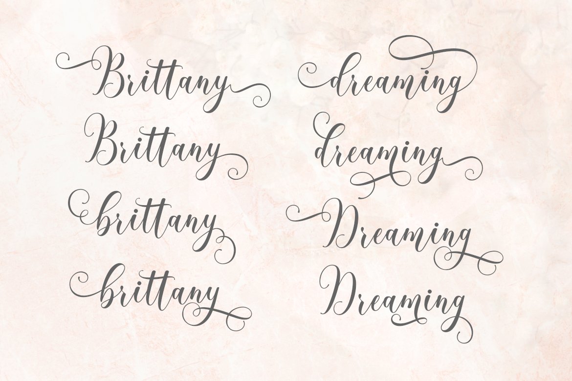 Romantic Script - Design Cuts