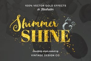 Shimmer & Shine: 100% Vector Gold