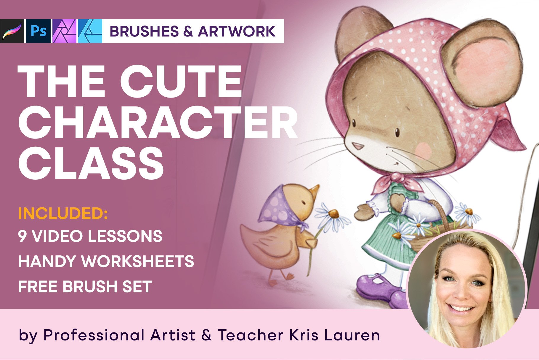 The Cute Character Drawing Class