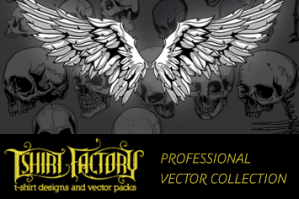 T-Shirt Factory Professional Vector Collection (Extended License)