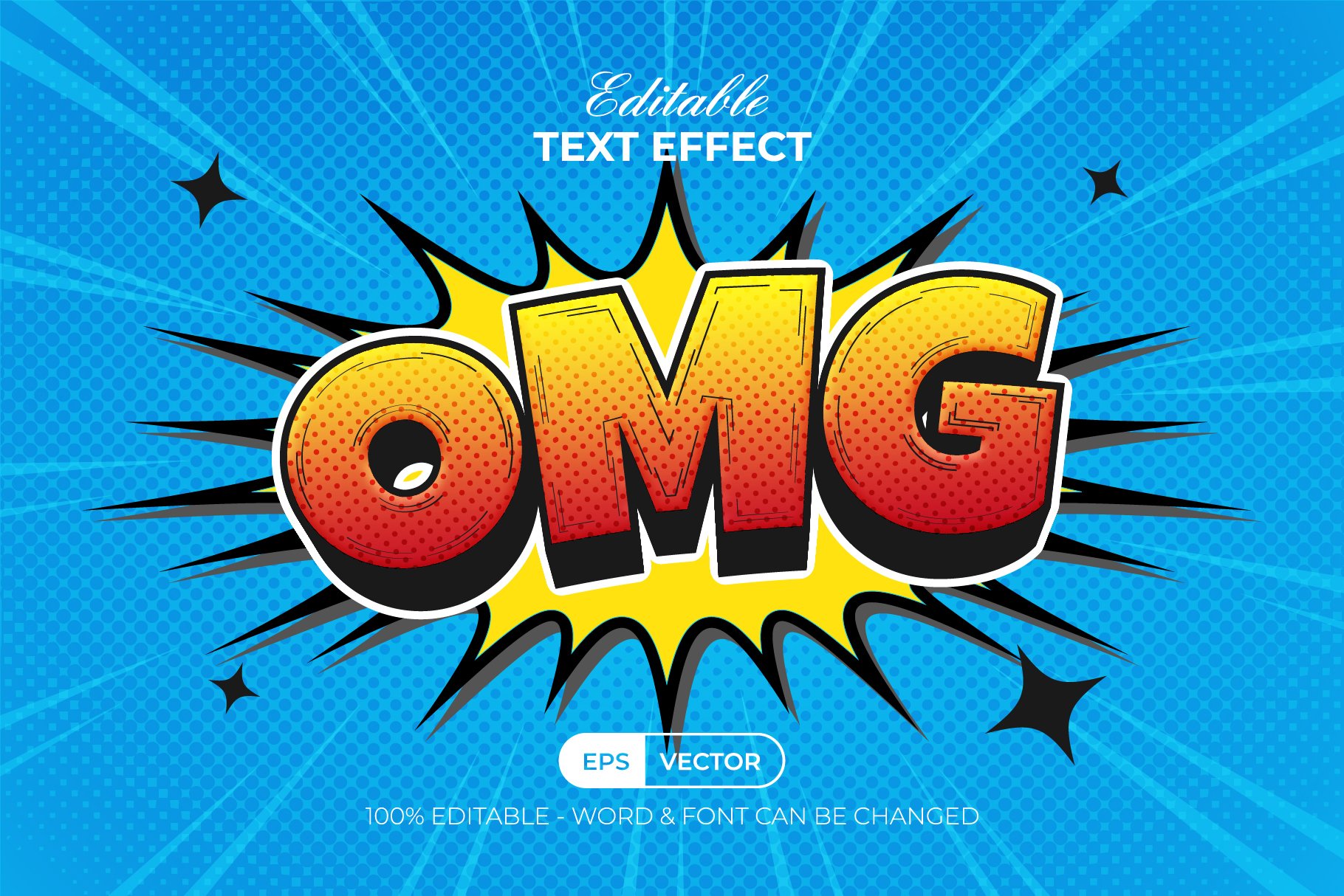 Comic Text Effect Styles Collection - Design Cuts