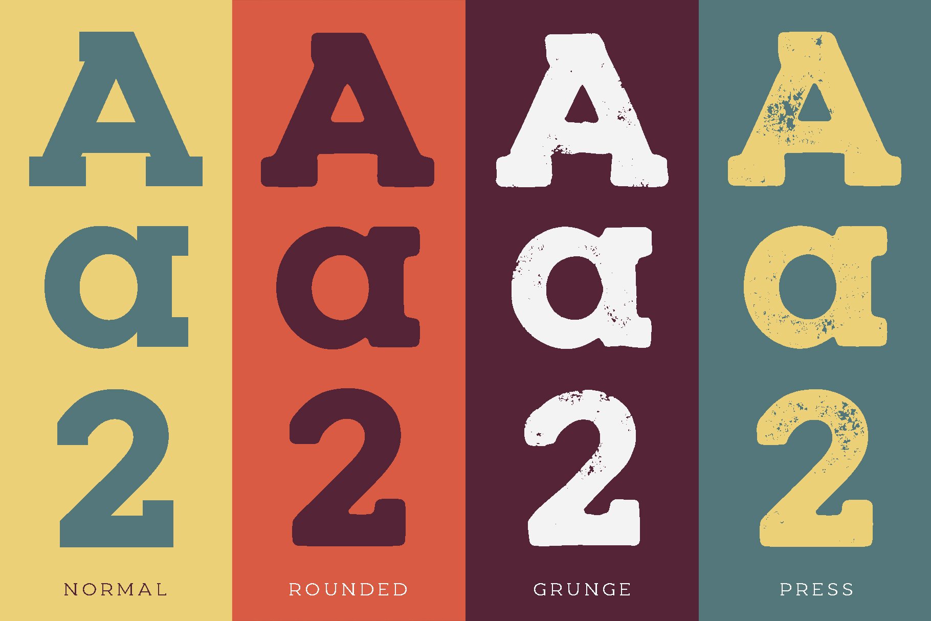 Woodman Slab Serif Font   Design Cuts