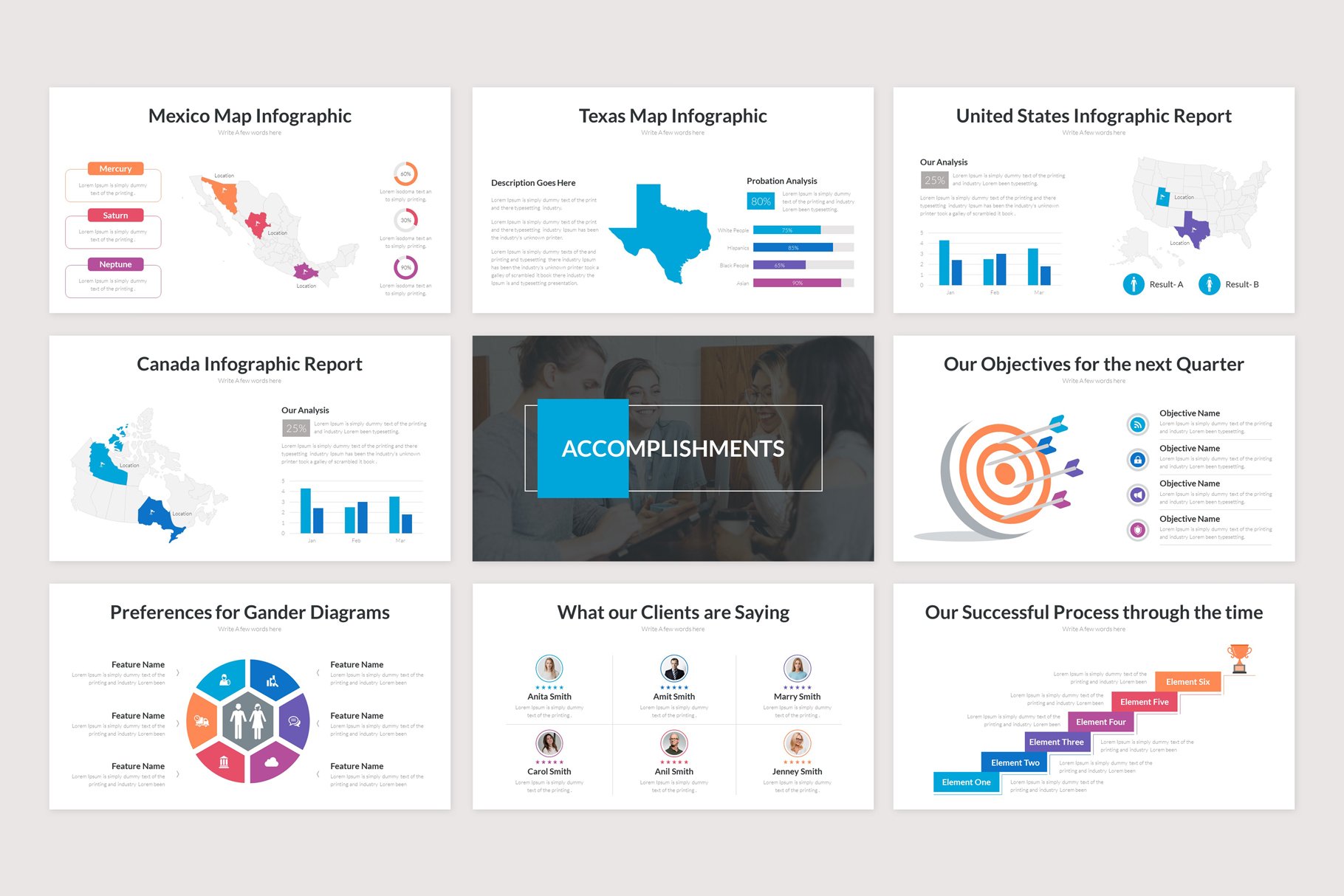 Pitch Deck Presentation Template - Design Cuts