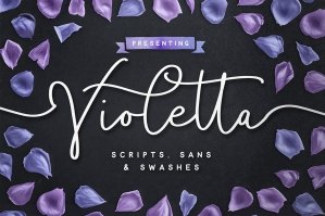 Violetta Font Pack