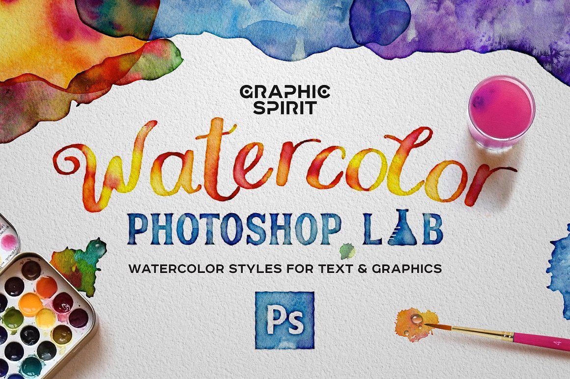 Watercolor Photoshop Lab