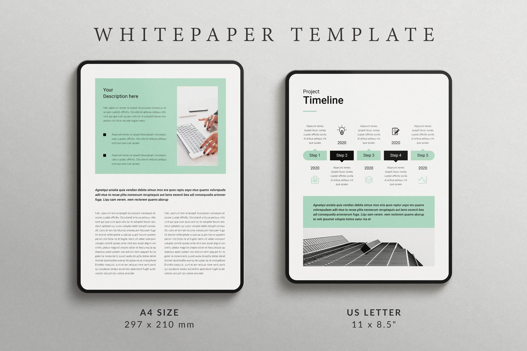 White Paper Template - Design Cuts