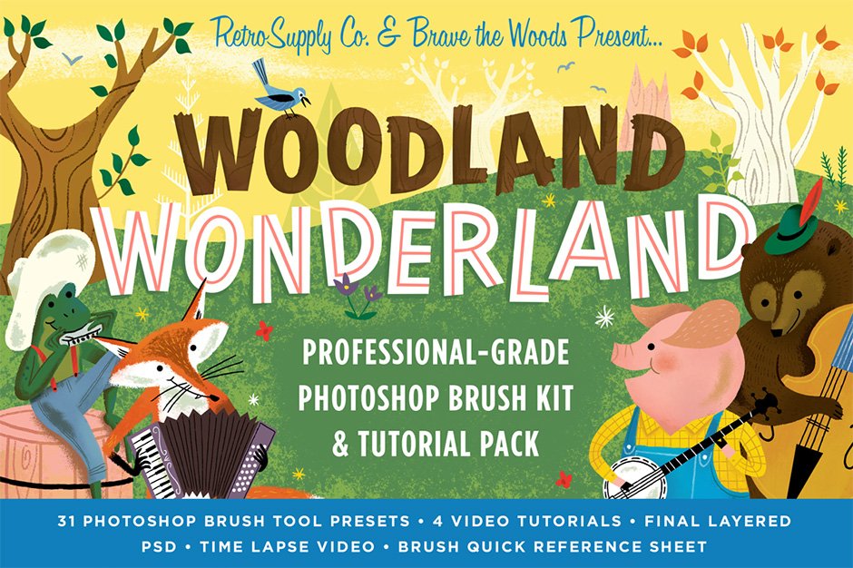 Woodland Wonderland Brush Pack