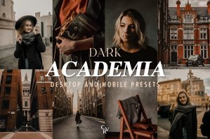 10 Dark Academia Lightroom Presets