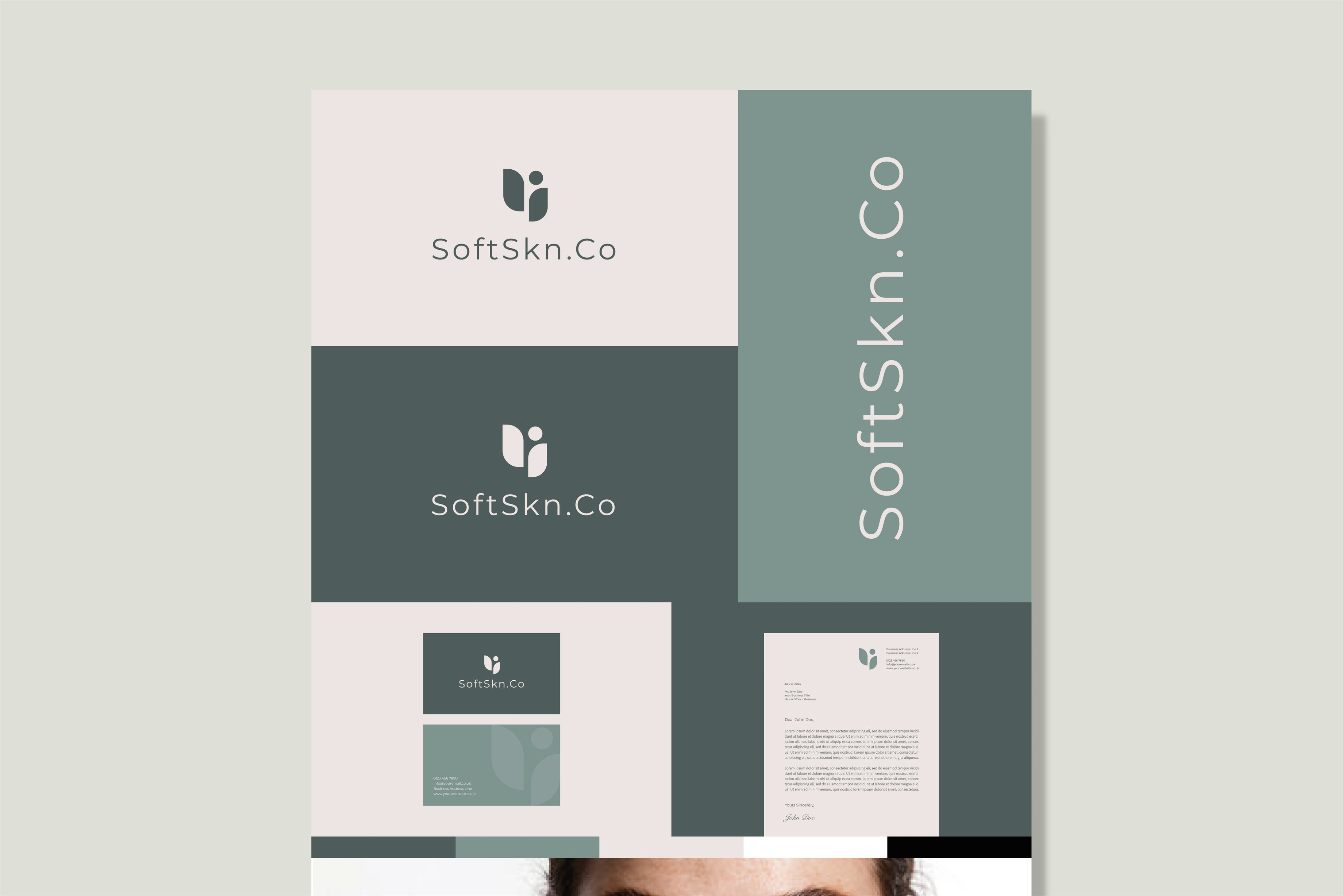 Brand Board Presentation Template - Design Cuts