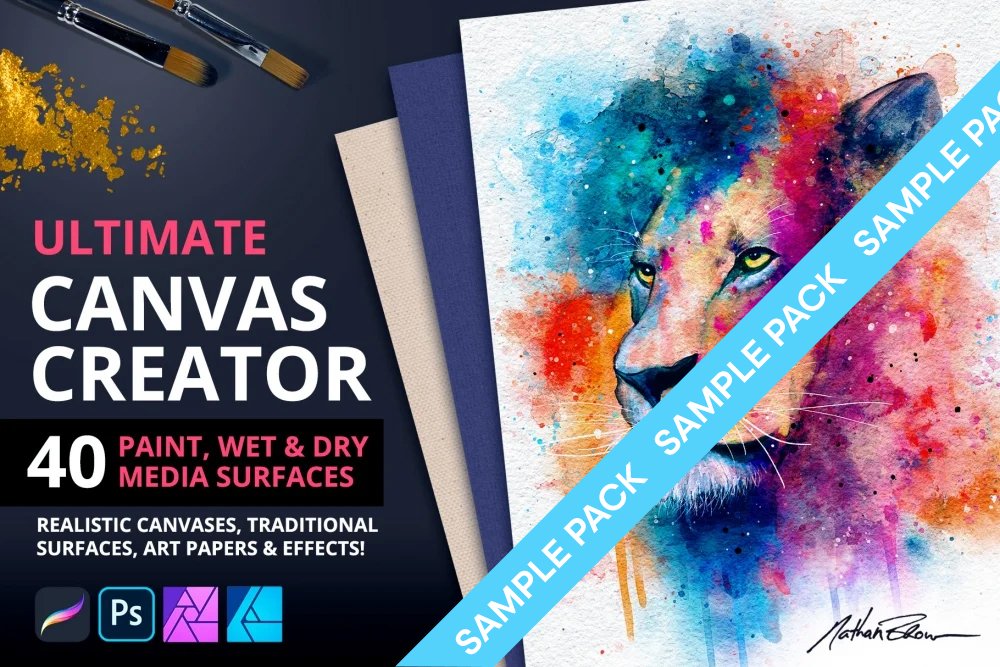 The Ultimate Canvas Creator - Sample Pack