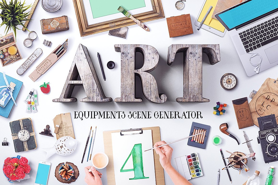 Art Equipment Scene Generator V4