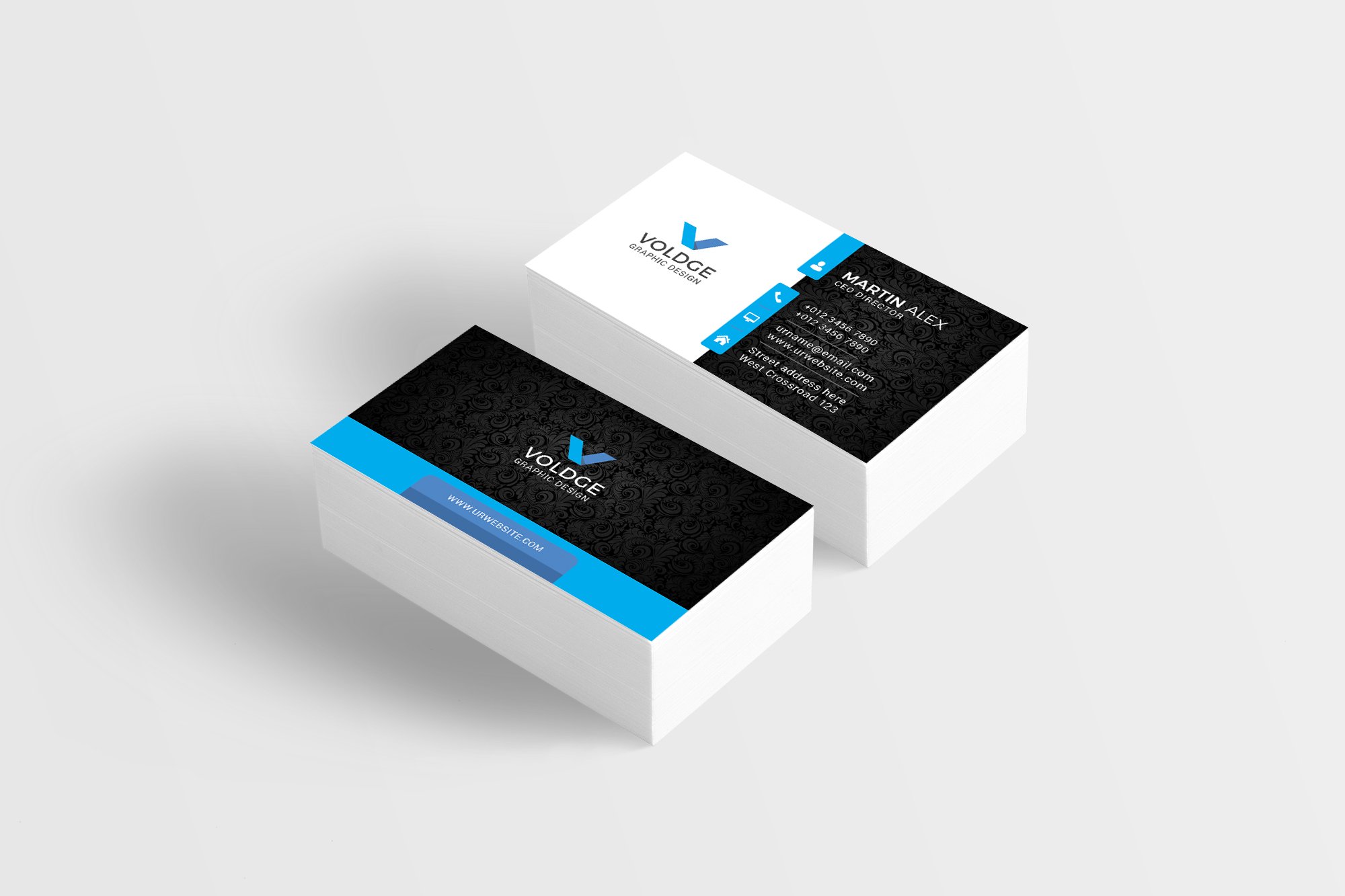 Business Card Template - Design Cuts