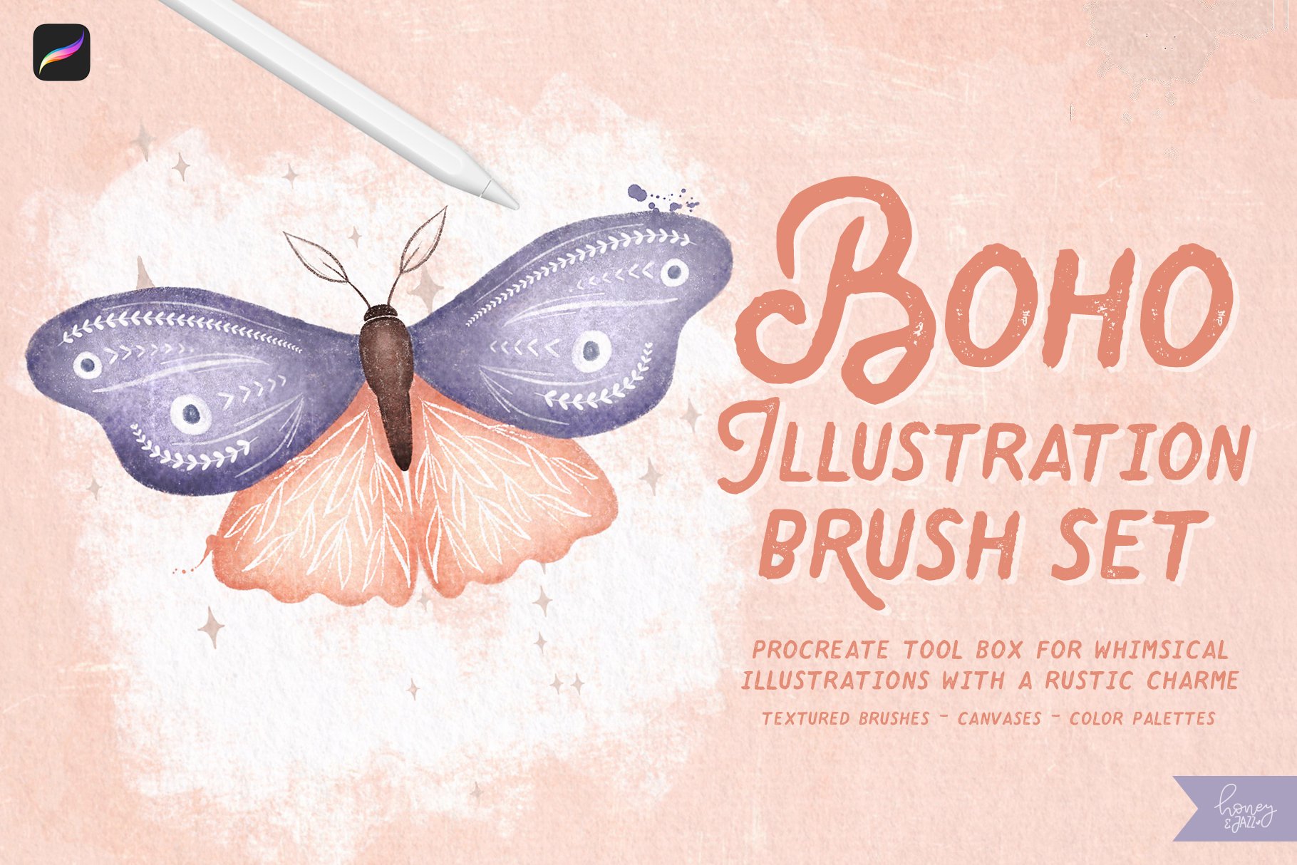 Boho Illustration Brushes For Procreate