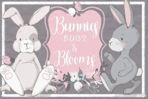 Free: Spring Holiday Bunny Clip Art