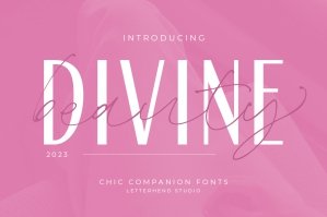 Divine Beauty - Chic Companion Font