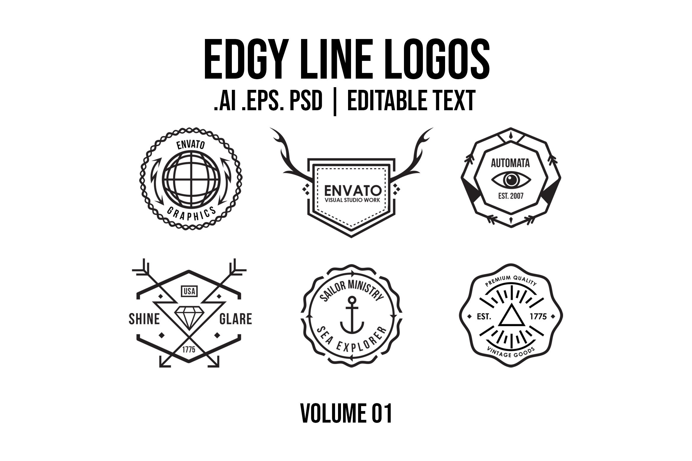 edgy logo designs