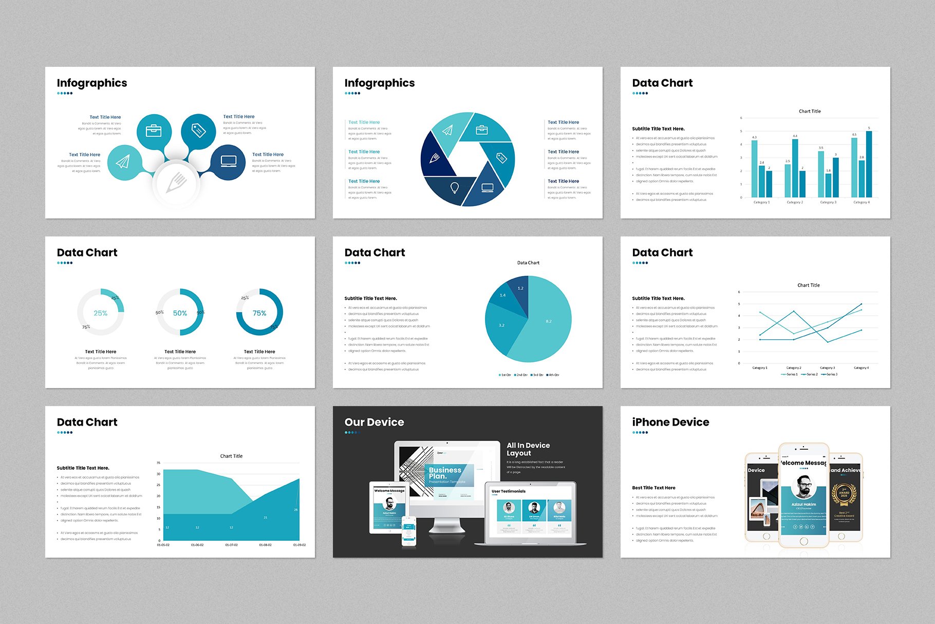 Business Plan PowerPoint Presentation Template 2 - Design Cuts