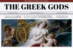 Hera Procreate Kit | The Greek Gods Collection