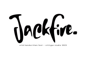 Jackfire - Natural Flow Font