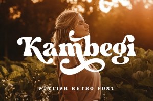 Kambegi Stylish Retro Font
