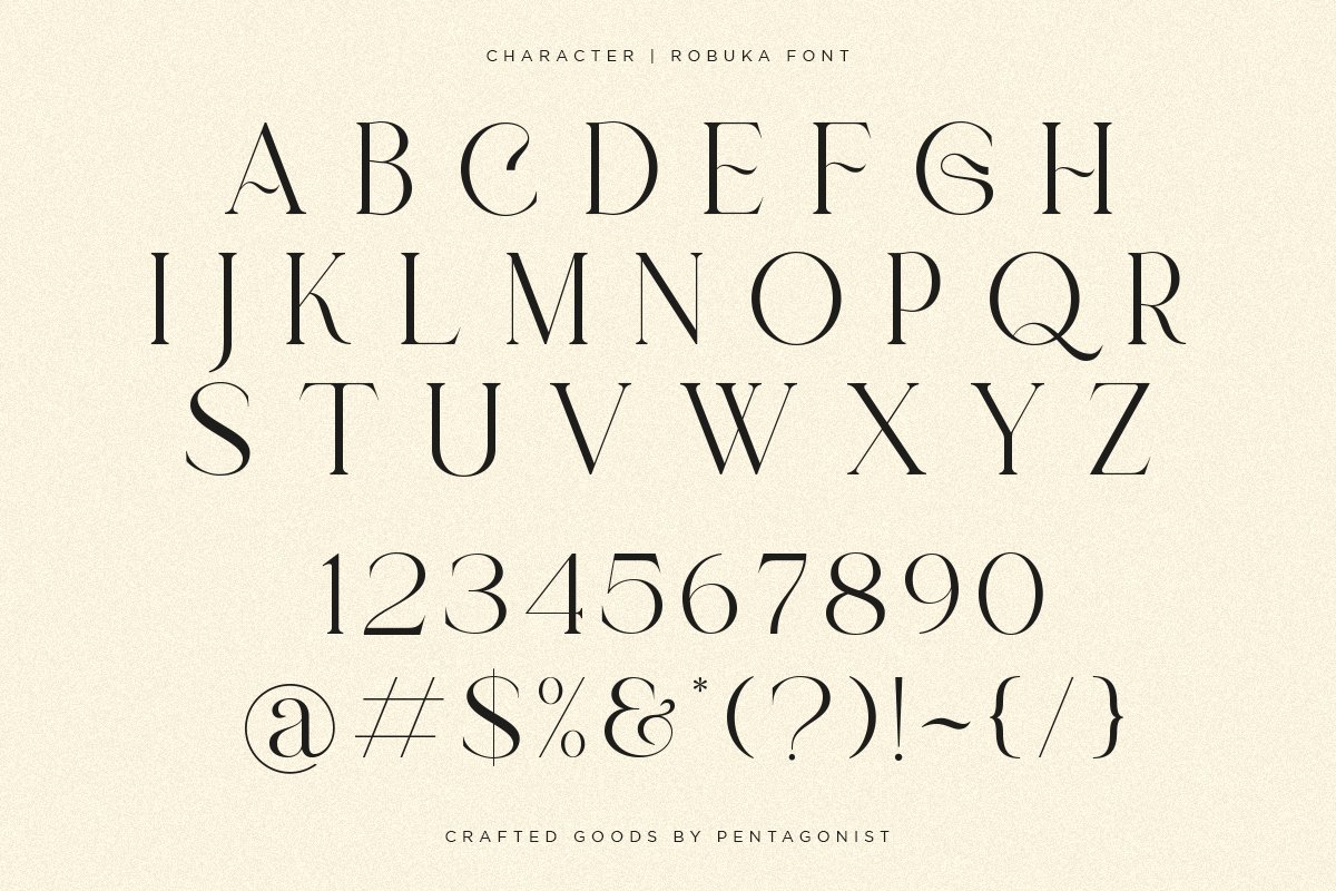 Robuka | Modern Serif Font - Design Cuts