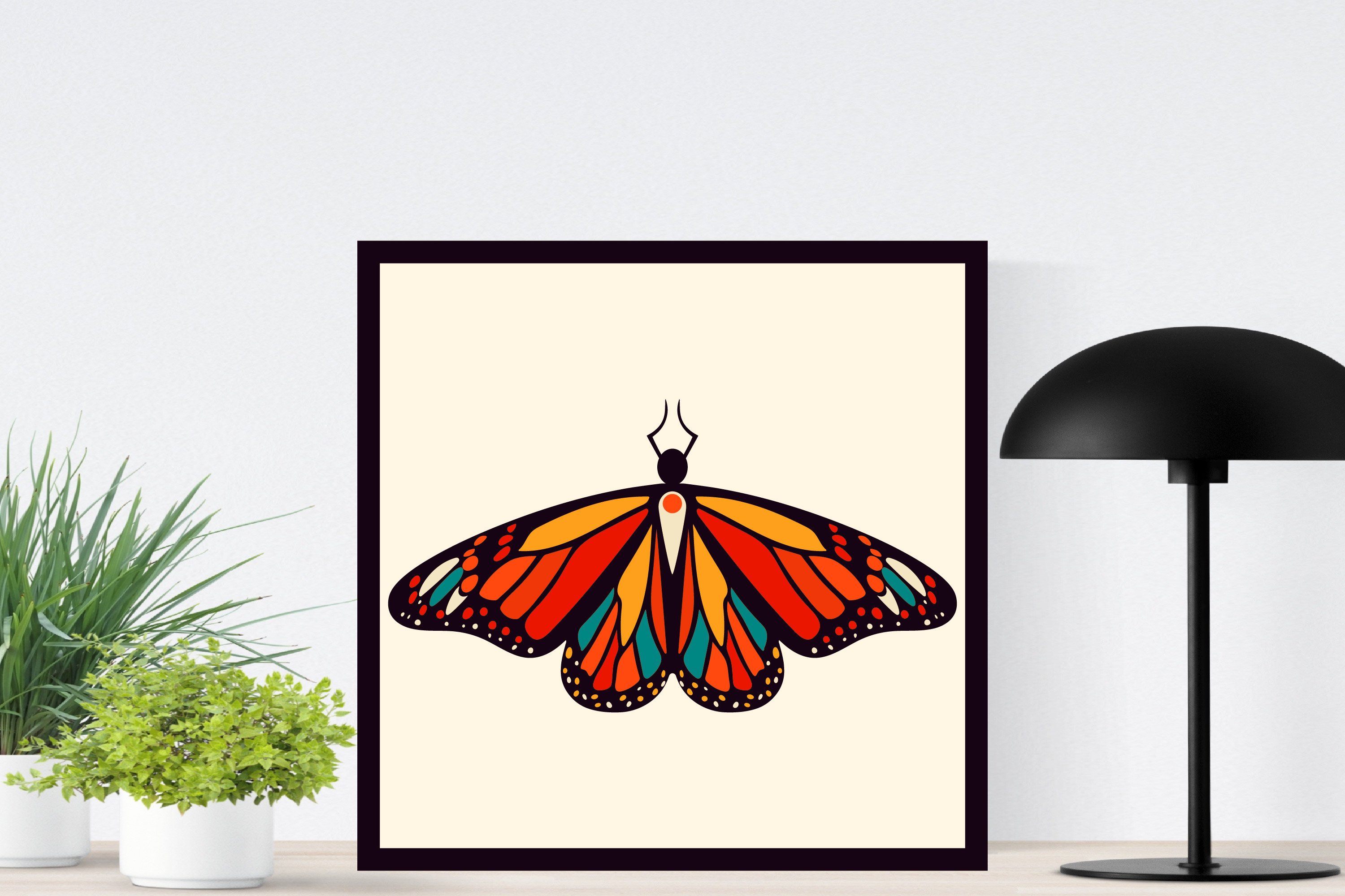 Layered Papercut Tropical Butterfly | 3D Butterfly - Design Cuts