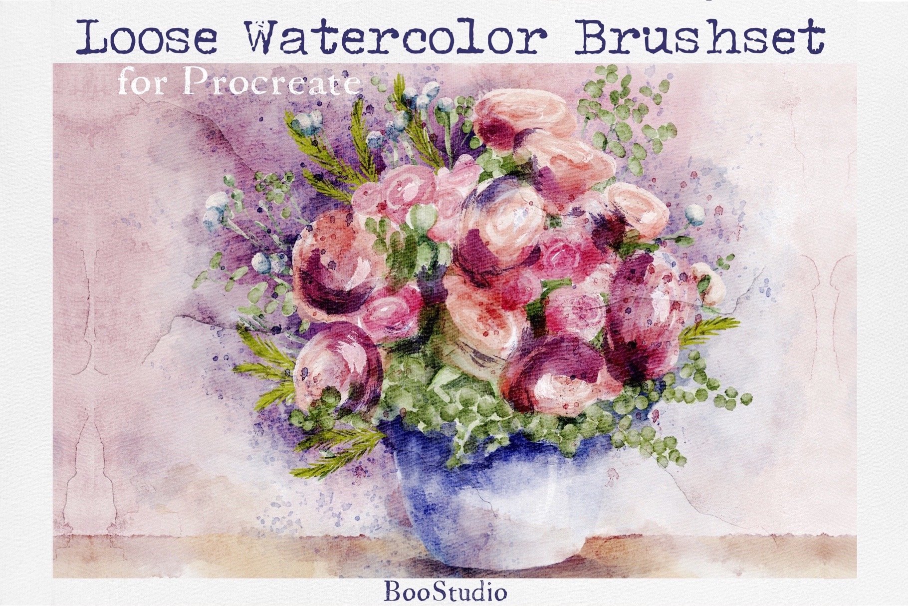 Loose Watercolor Brushes For Procreate - Design Cuts