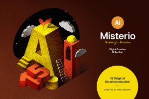 Misterio Shader Illustrator Brushes