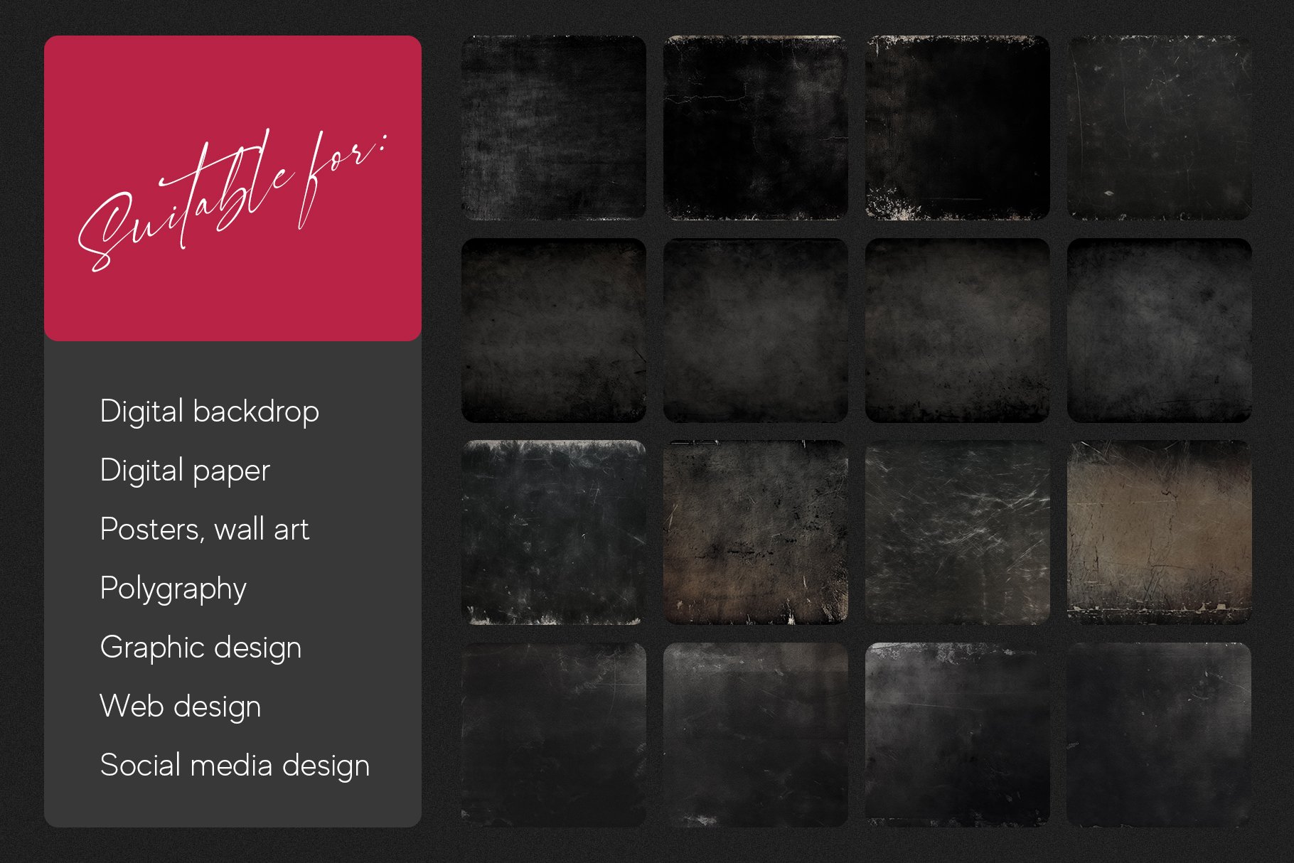 Junk Journal Paper Backgrounds Texture Pack - Design Cuts