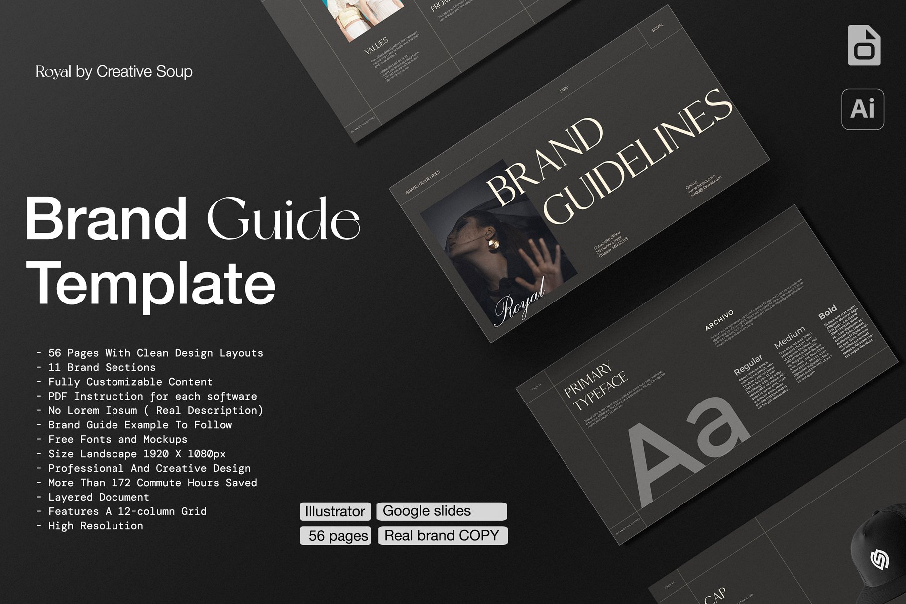 100 Free and Paid Brand Guidelines Templates (2024)