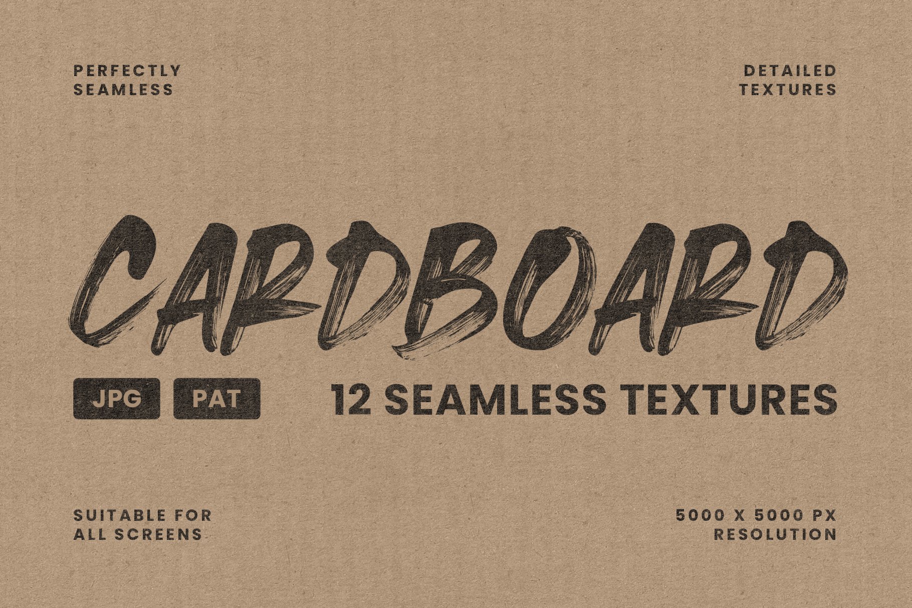 Seamless Cardboard Textures - Design Cuts