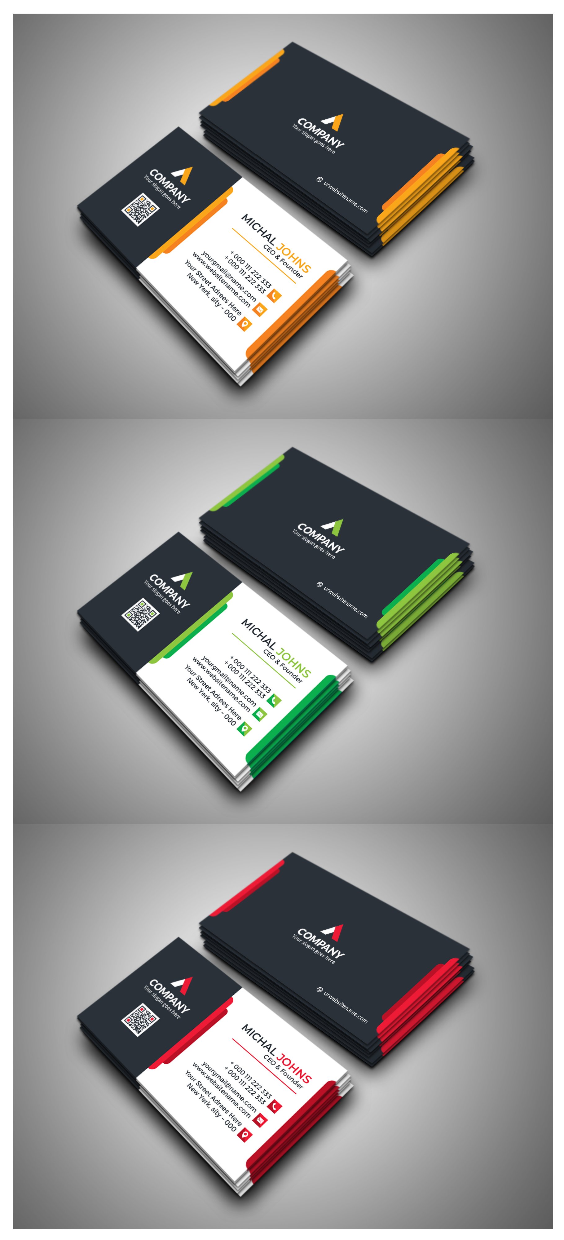 Business Card Template 12 - Design Cuts