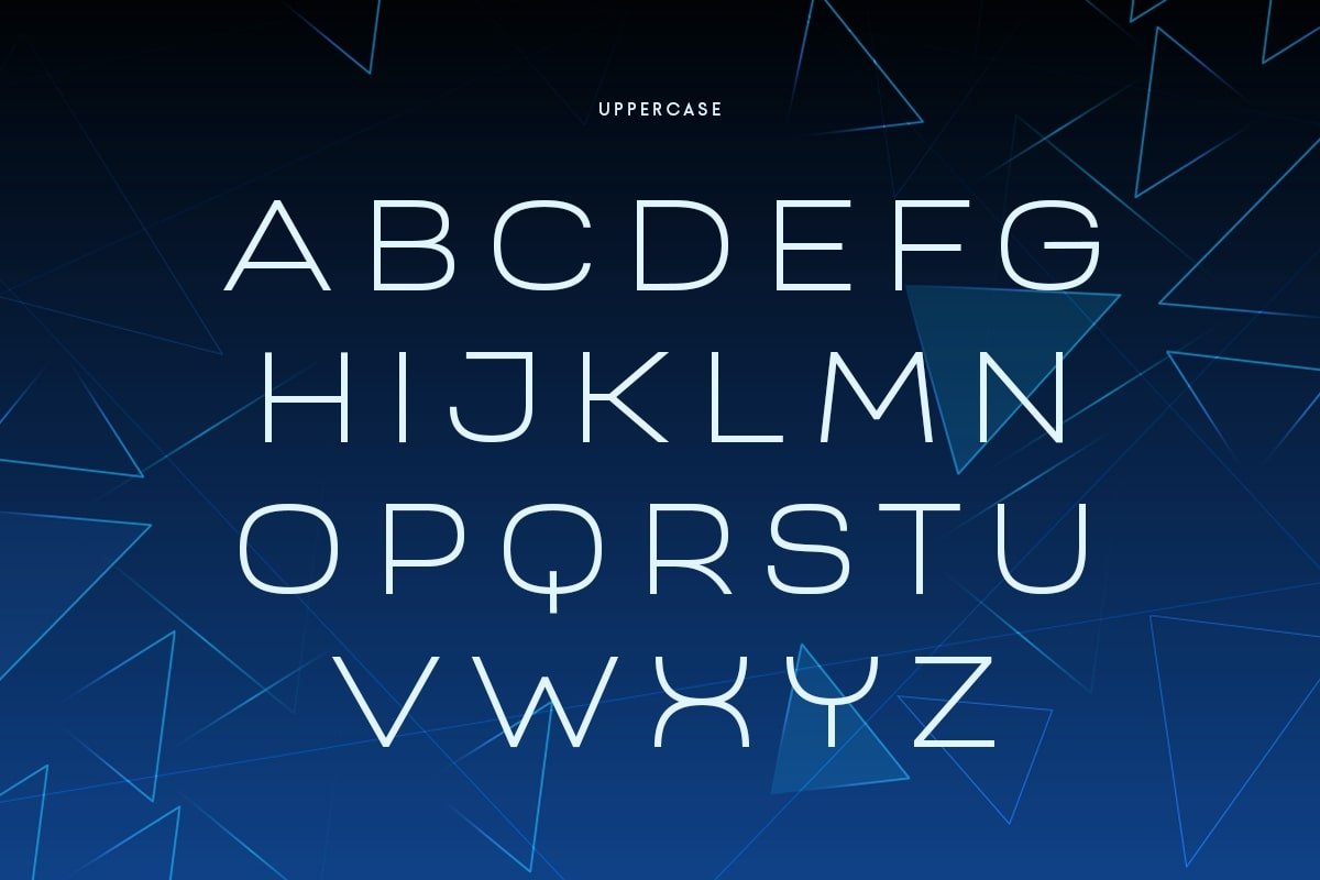 GREAT - Modern Techno Font - Design Cuts