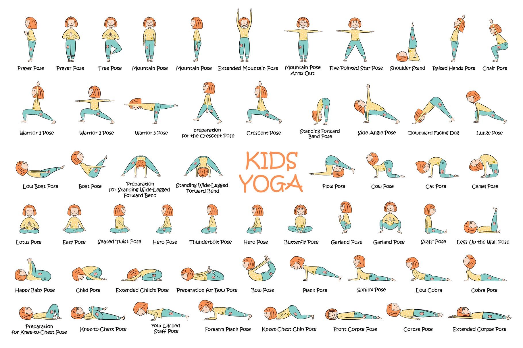 Yoga Kids Collection - Design Cuts