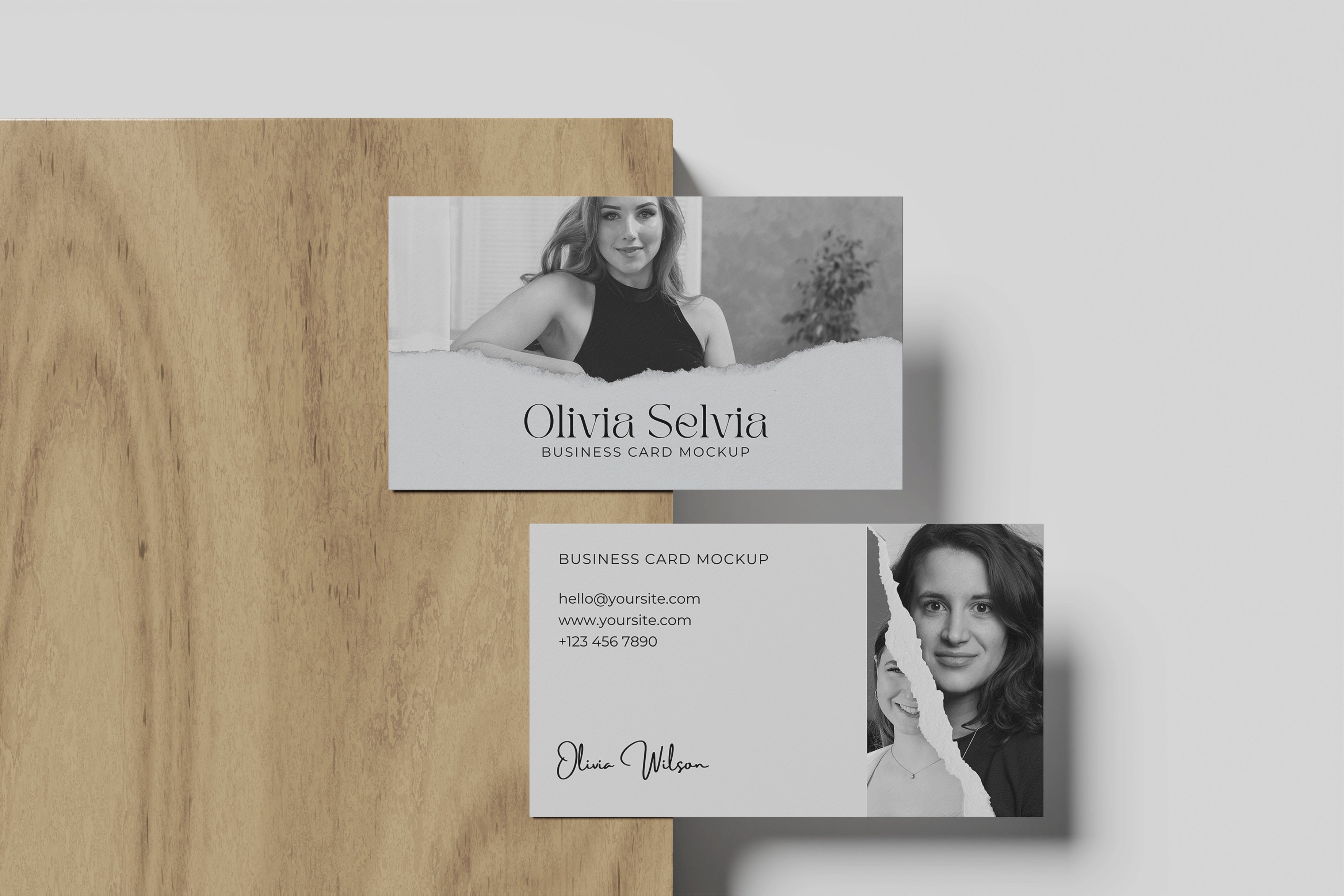 Business Card Mockup - Design Cuts