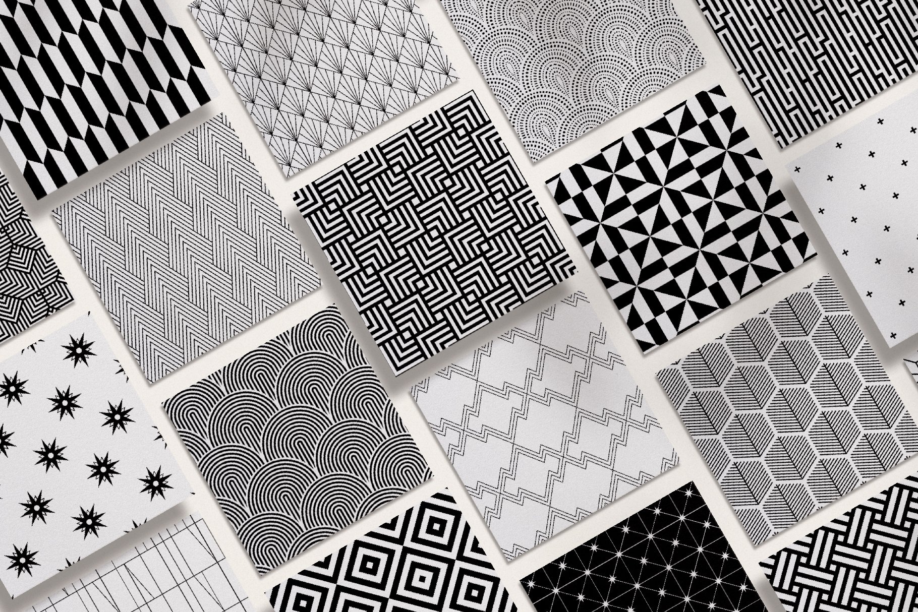 650 Essential Vector Geometric Patterns - Design Cuts