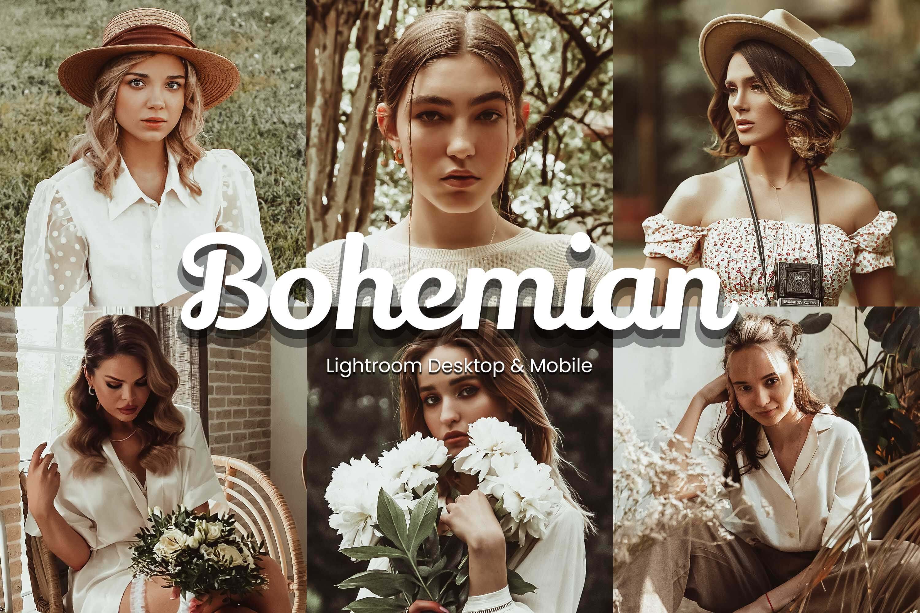 Bohemian Lightroom Presets Design Cuts