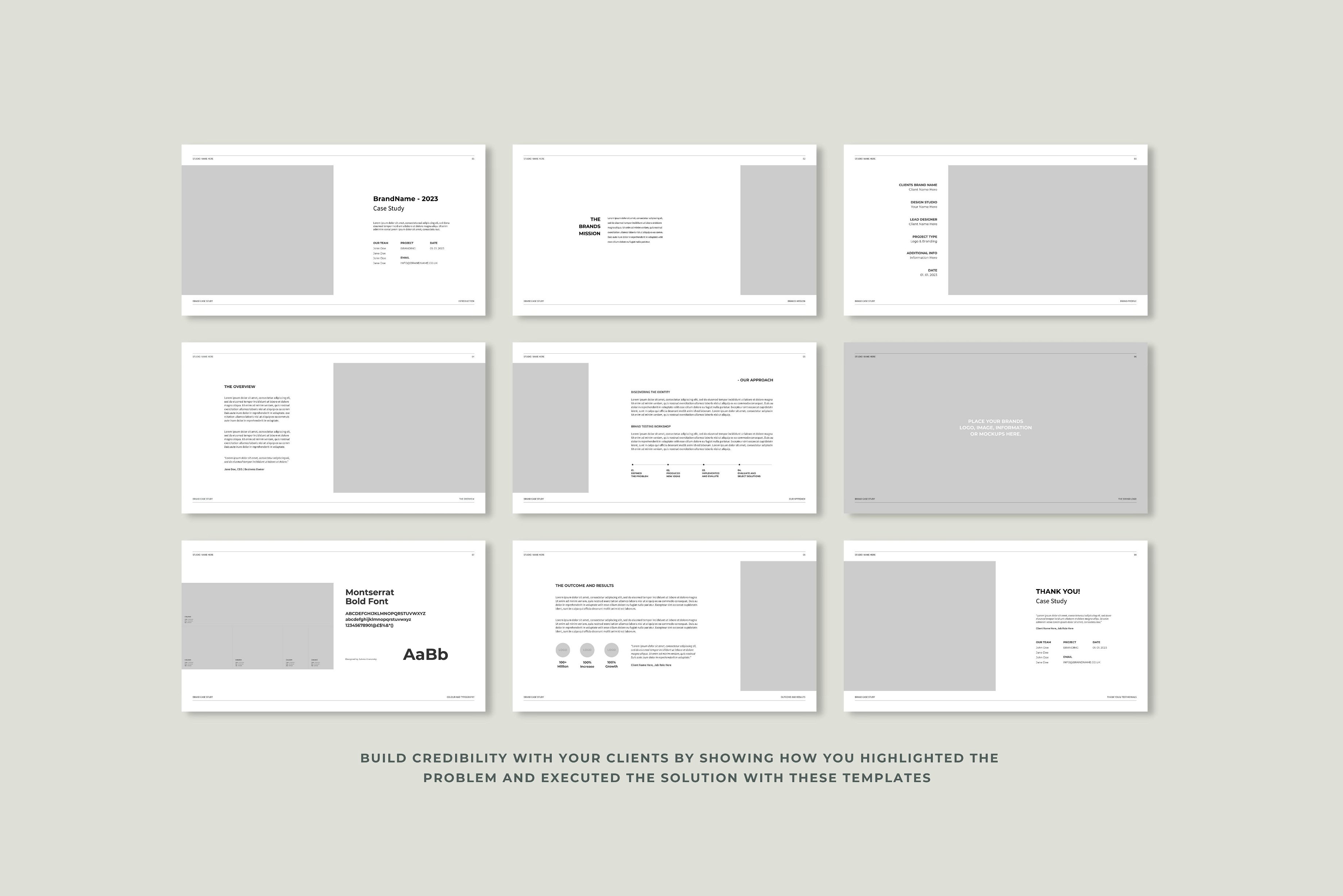 brand case study template