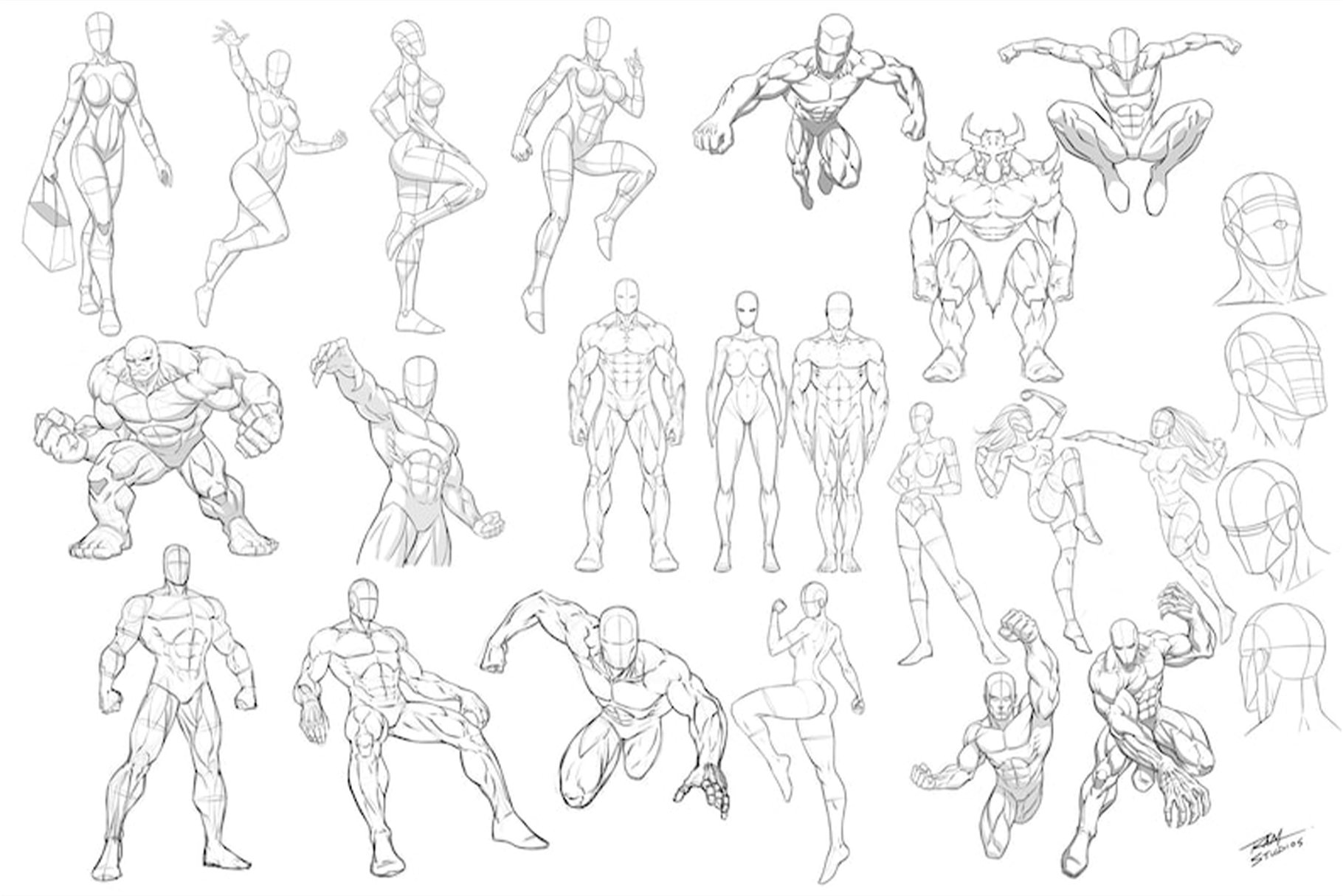 ArtStation – 380+ Epic Flying Pose Reference Pictures by Grafit Studio |  GFXDomain Blog