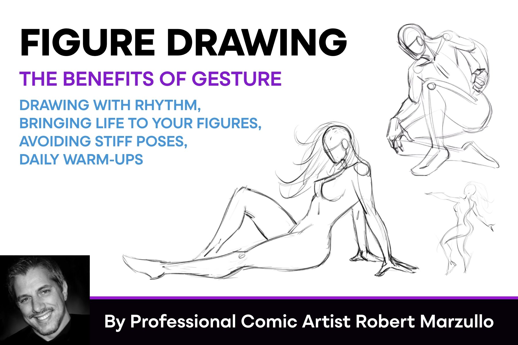 Ryan Vega - Gesture Drawings