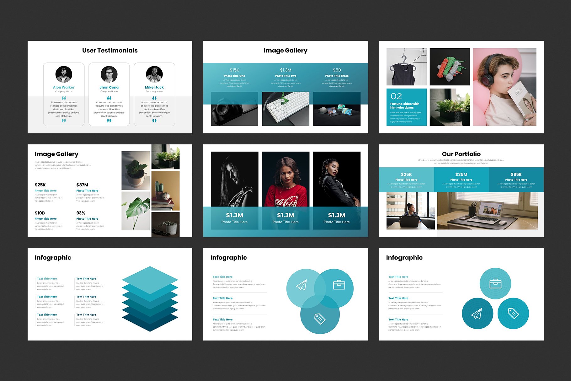 Creative Business Plan Presentation Template - Design Cuts