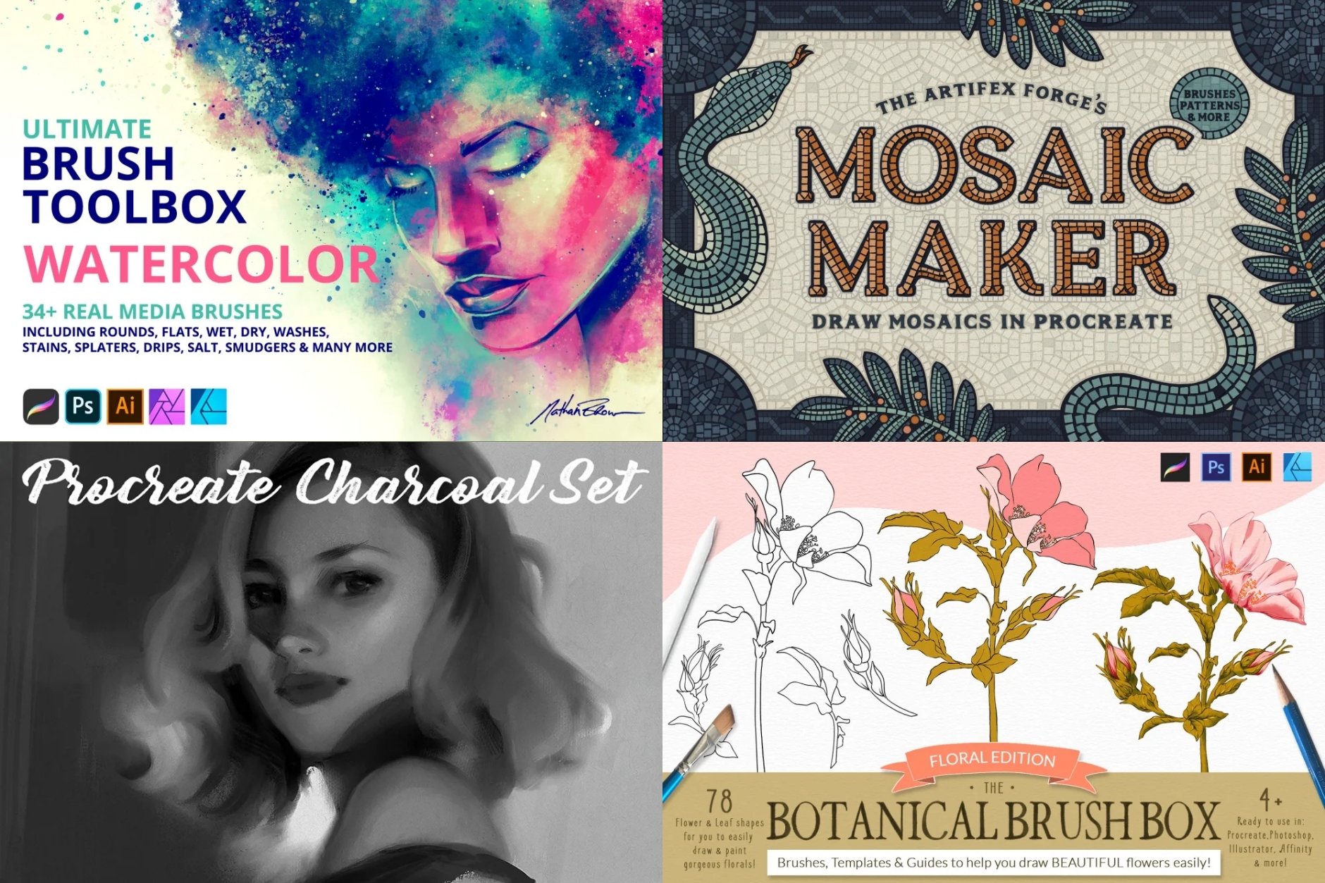 Tole and Decorative Brushes Archives - High quality artists paint,  watercolor, speciality brushes