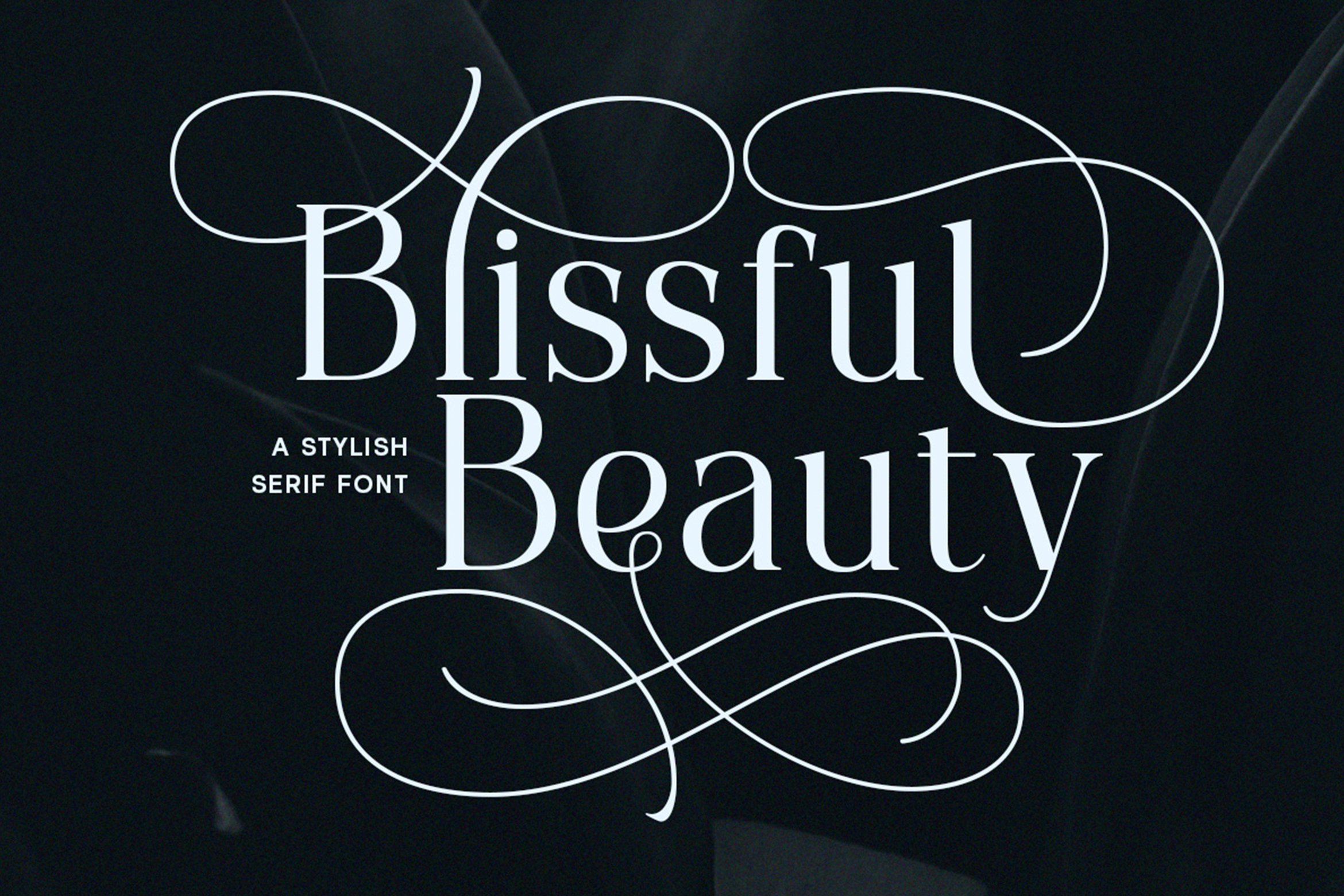 Blissful Beauty - Stylish Serif - Design Cuts