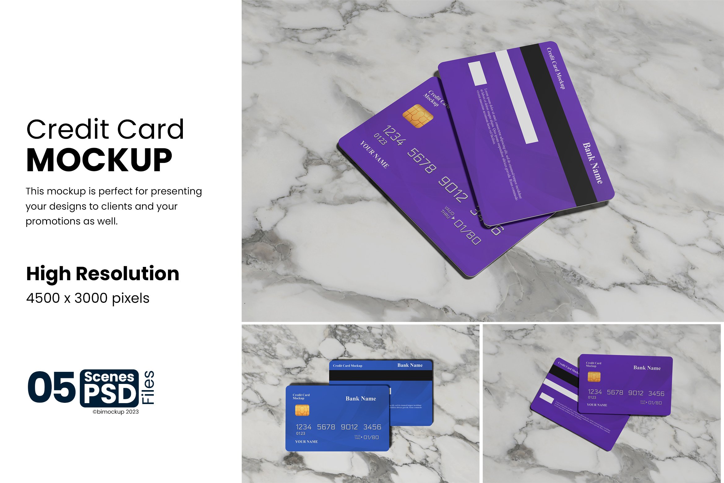 Credit Card Mockup - Design Cuts